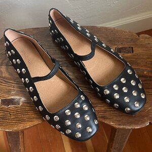 Madewell studded flats